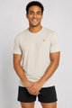 Hardloopshirt Heren – Crème