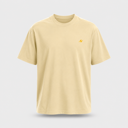 Oversized T-shirt – Zachtgeel